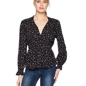 Lucky Brand Women's Ditsy Floral Top